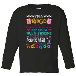 IM Activity Assistant National Activity Professionals Week Toddler Long Sleeve Shirt