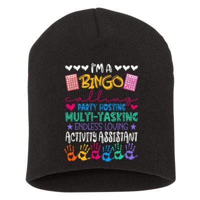 IM Activity Assistant National Activity Professionals Week Short Acrylic Beanie