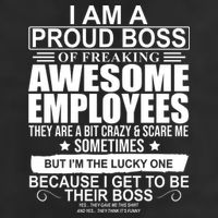 I Am A Proud Of Freaking Awesome Employees Funny Gift Adult Drive Performance Visor