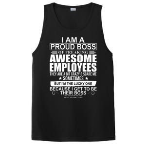 I Am A Proud Of Freaking Awesome Employees Funny Gift PosiCharge Competitor Tank