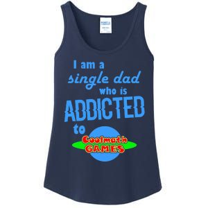 I Am A Single Dad Who Is Addicted To Cool Math Games Ladies Essential Tank