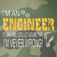 I Am An Engineer To Save Time I'm Always Right Funny Legacy Tie Dye Trucker Hat