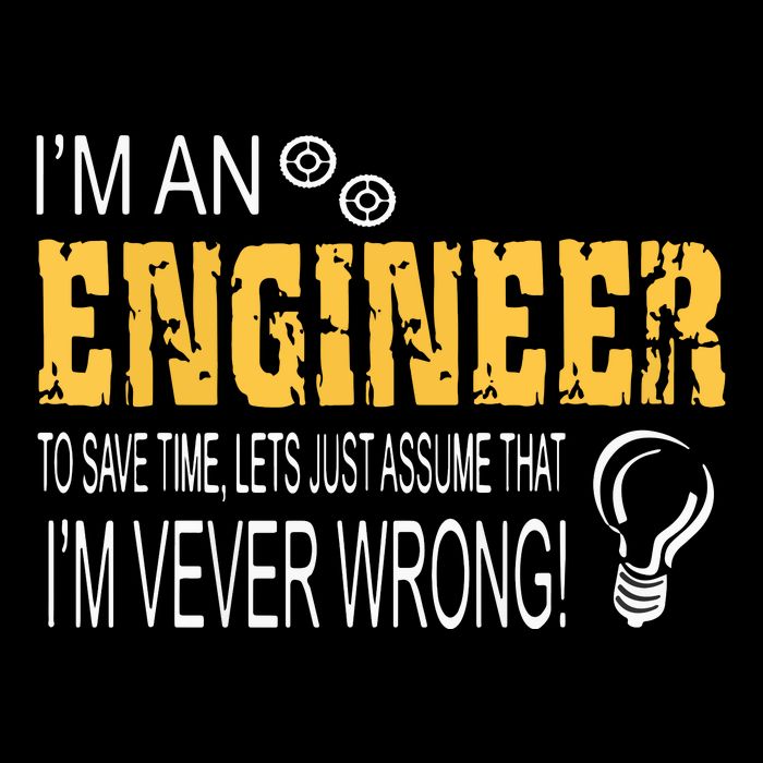 I Am An Engineer To Save Time I'm Always Right Funny Cropped Pullover Crew