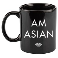 I Am Asian Diamond 11oz C Handle Ceramic Mug