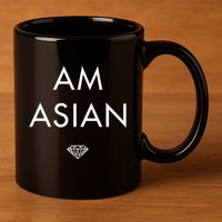 I Am Asian Diamond 11oz C Handle Ceramic Mug
