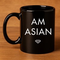 I Am Asian Diamond 11oz C Handle Ceramic Mug