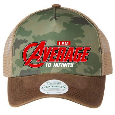 I Am Average To Infinity Legacy Tie Dye Trucker Hat