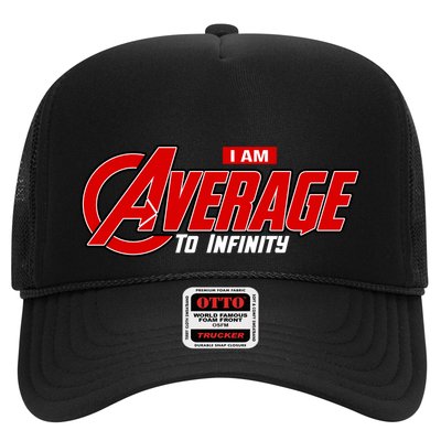 I Am Average To Infinity Trucker Hat