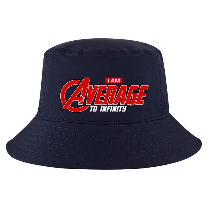 I Am Average To Infinity Cool Comfort Performance Bucket Hat