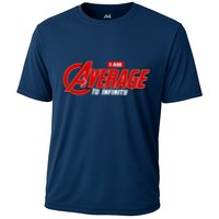 I Am Average To Infinity Cooling Performance Crew T-Shirt