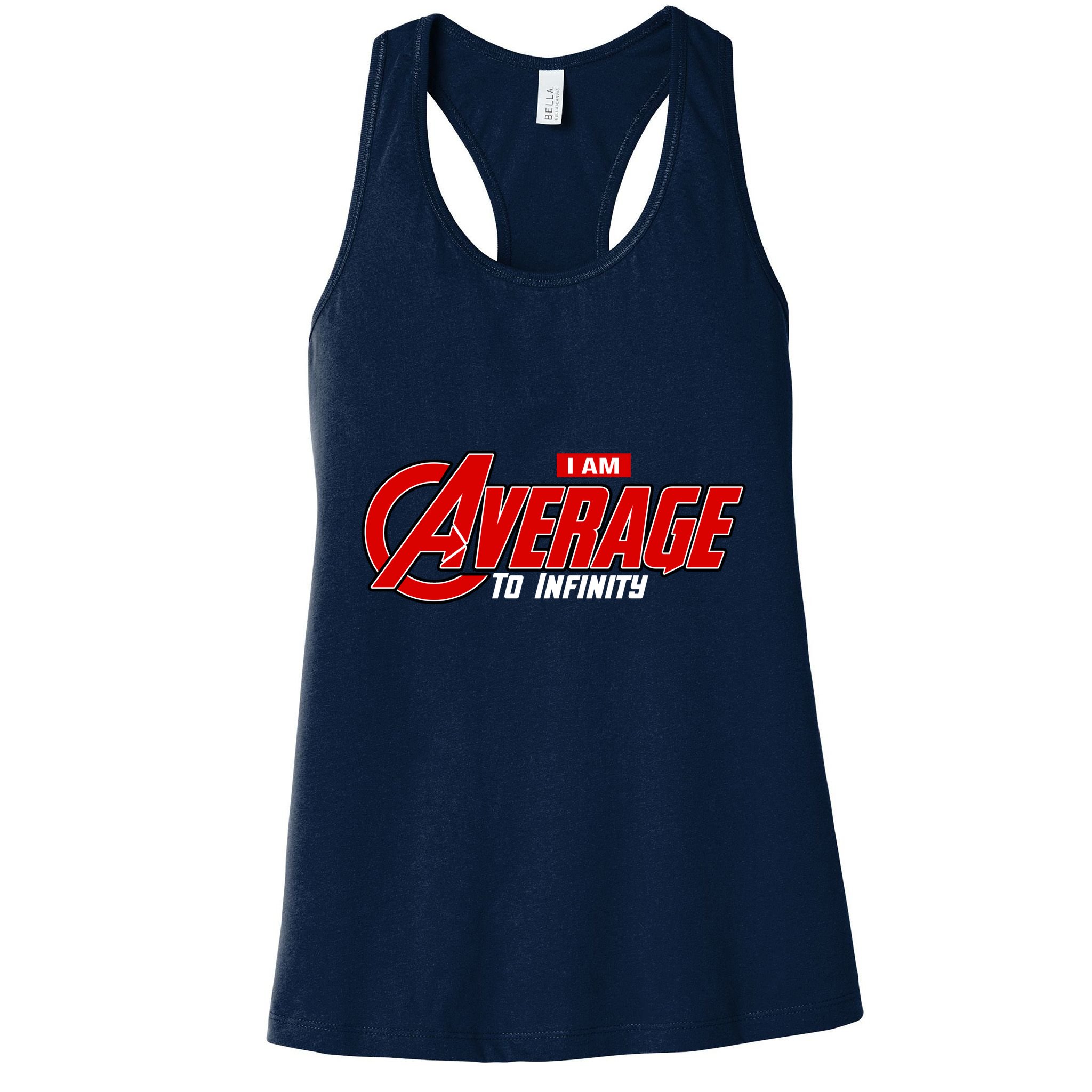 I Am Average To Infinity Womens Tank Top