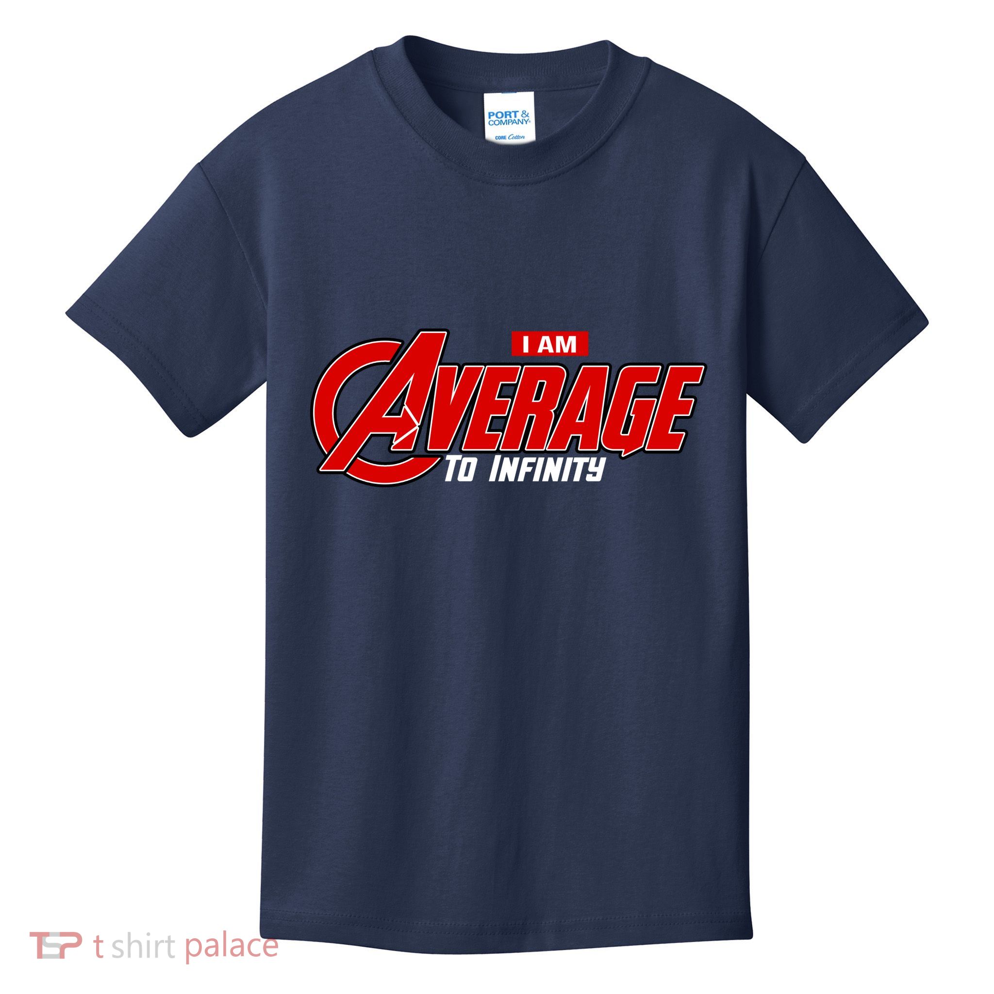 I Am Average To Infinity Kids T-Shirt
