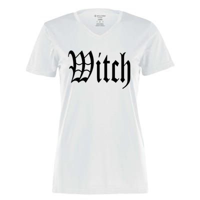 I Am A Witch Cool Gift Women's Momentum V-Neck T-Shirt