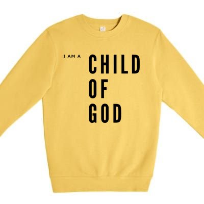 I Am A Of God Gift Premium Crewneck Sweatshirt