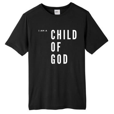 I Am A Of God Gift Tall Fusion ChromaSoft Performance T-Shirt