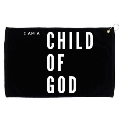 I Am A Of God Gift Grommeted Golf Towel