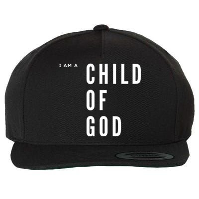 I Am A Of God Gift Wool Snapback Cap