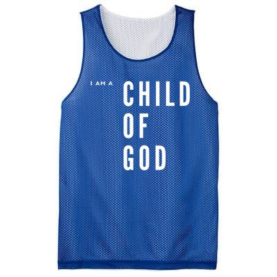 I Am A Of God Gift Mesh Reversible Basketball Jersey Tank