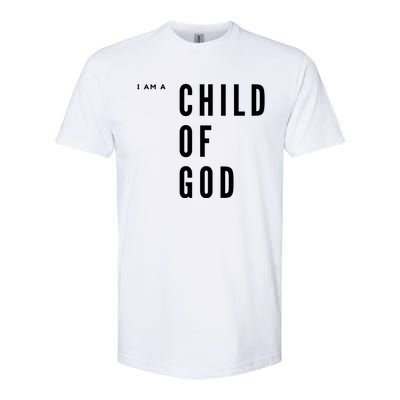 I Am A Of God Gift Softstyle CVC T-Shirt