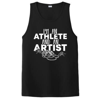 I’m An Athlete And An Artist National Tap Dance Day Cool Gift PosiCharge Competitor Tank