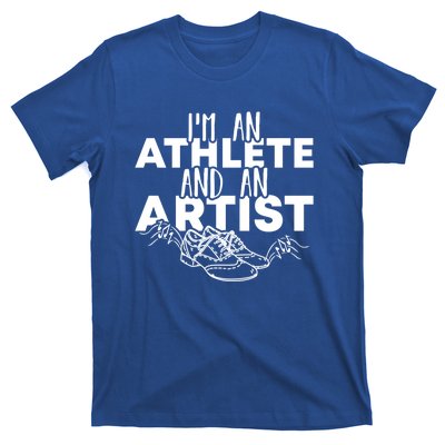 I’m An Athlete And An Artist National Tap Dance Day Cool Gift T-Shirt