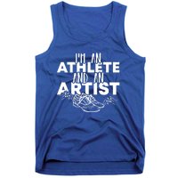 I’m An Athlete And An Artist National Tap Dance Day Cool Gift Tank Top