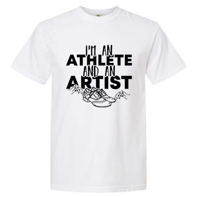 I’m An Athlete And An Artist National Tap Dance Day Cool Gift Garment-Dyed Heavyweight T-Shirt