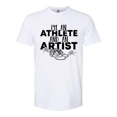 I’m An Athlete And An Artist National Tap Dance Day Cool Gift Softstyle CVC T-Shirt