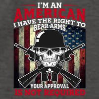 I'm An American I Have The Right To Bear Arms Your Approval Is Not Required Vector Backpack