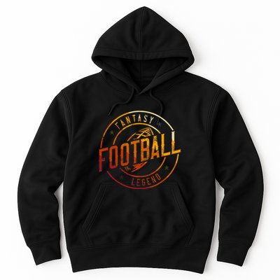 I Am A Fantasy Football Legend Retro Fantasy Football Hoodie