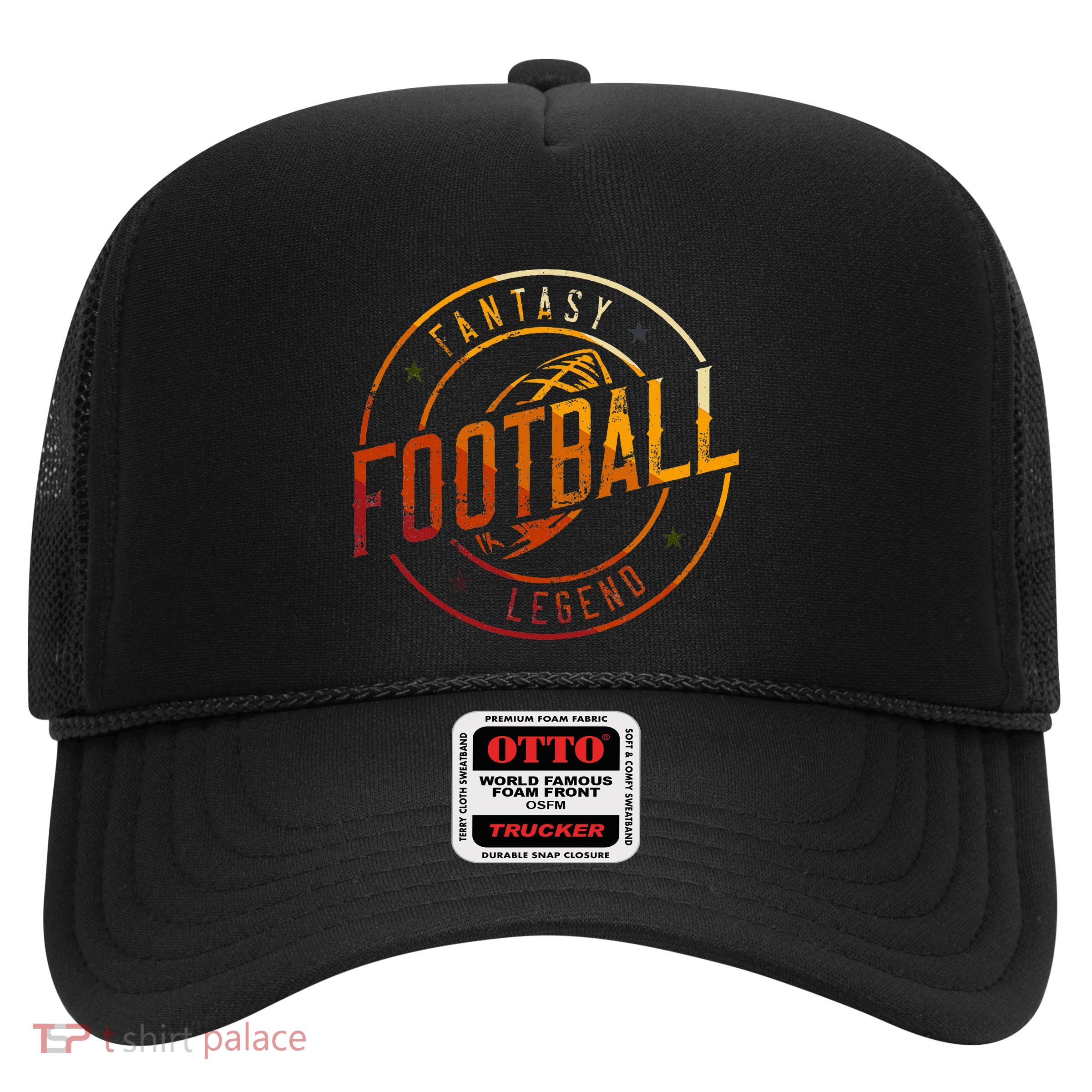 I Am A Fantasy Football Legend Retro Fantasy Football Trucker Hat