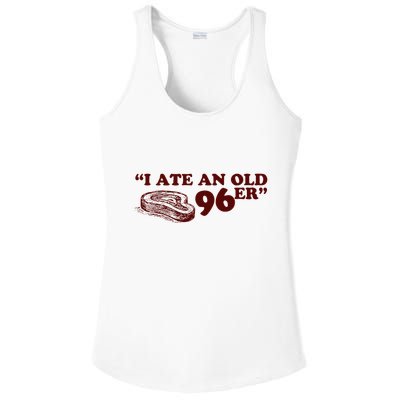I Ate A 96er Ladies PosiCharge Competitor Racerback Tank