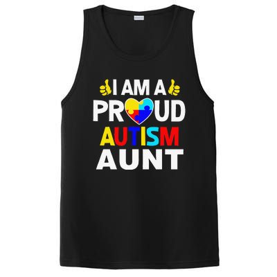 I Am A Proud Autism Aunt PosiCharge Competitor Tank