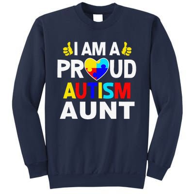 I Am A Proud Autism Aunt Sweatshirt