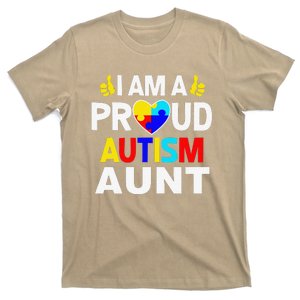 I Am A Proud Autism Aunt T-Shirt