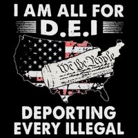 I Am All For D.E.I Deporting Every Illegal Daily Commute Backpack