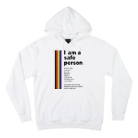 I Am A Safe Person Ally LGBT Proud Gay Lesbian LGBT Month Hoodie