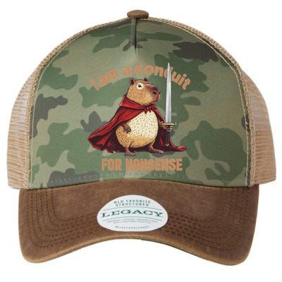 I Am A Conduit For Nonsense Legacy Tie Dye Trucker Hat