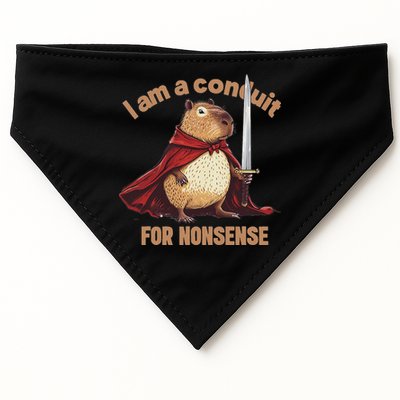 I Am A Conduit For Nonsense USA-Made Doggie Bandana