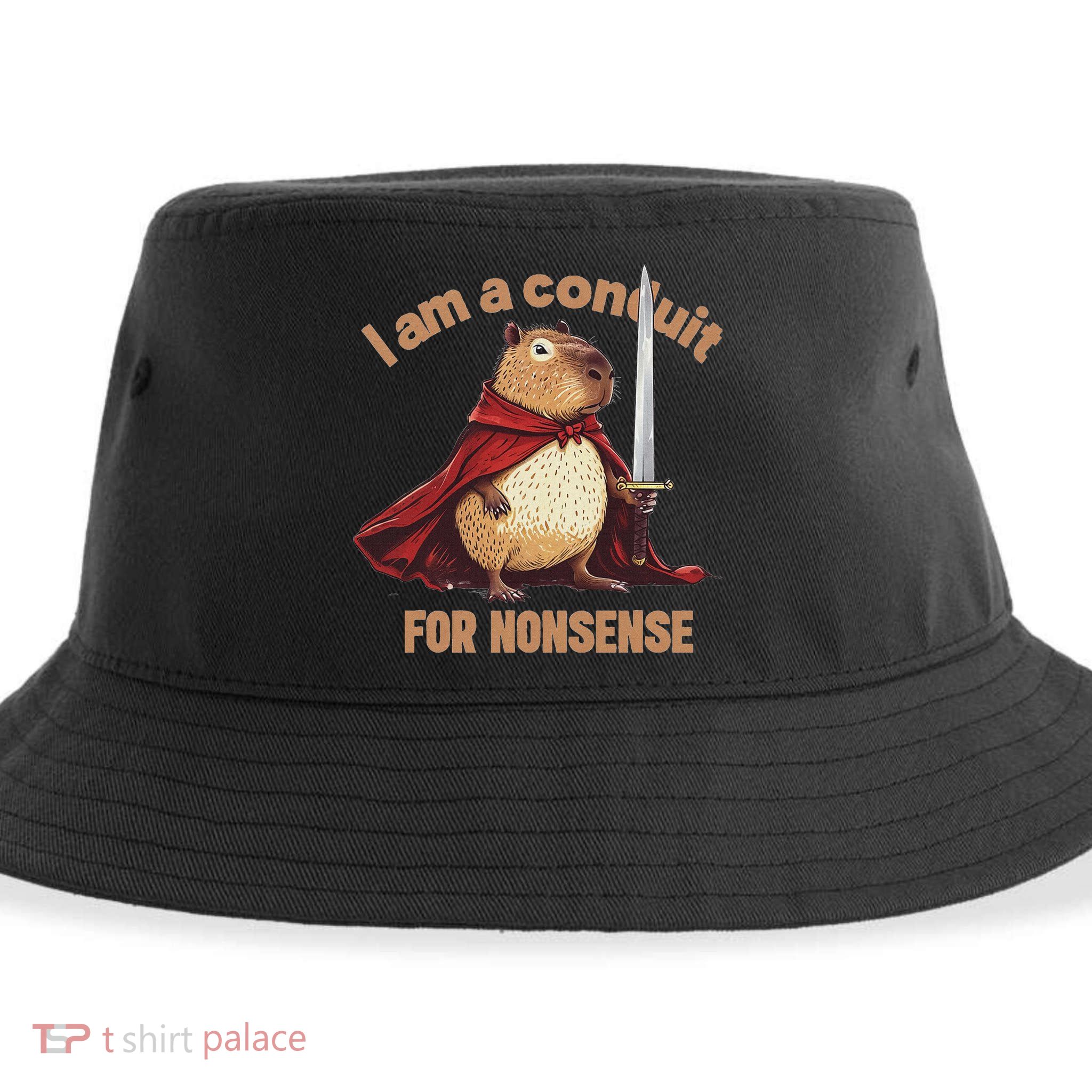 I Am A Conduit For Nonsense Sustainable Bucket Hat