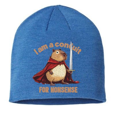 I Am A Conduit For Nonsense Sustainable Beanie