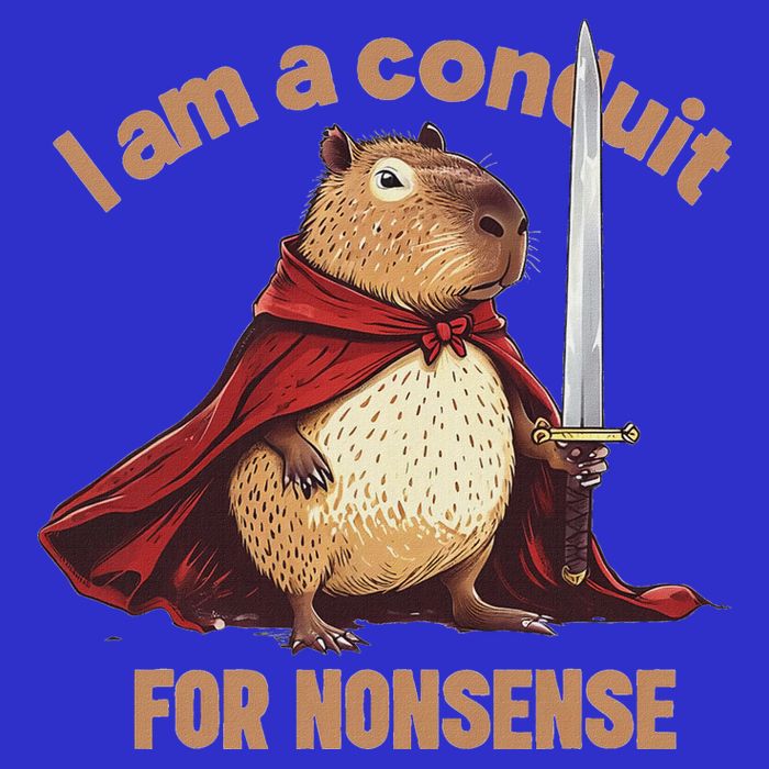 I Am A Conduit For Nonsense Magnet