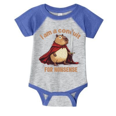 I Am A Conduit For Nonsense Infant Baby Jersey Bodysuit