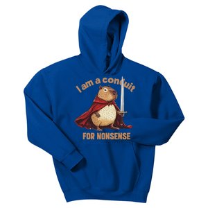 I Am A Conduit For Nonsense Kids Hoodie