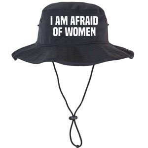 I Am Afraid Of Women Funny Legacy Cool Fit Booney Bucket Hat