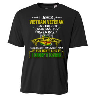 I Am A Vietnam Veteran I Served My Country Cooling Performance Crew T-Shirt