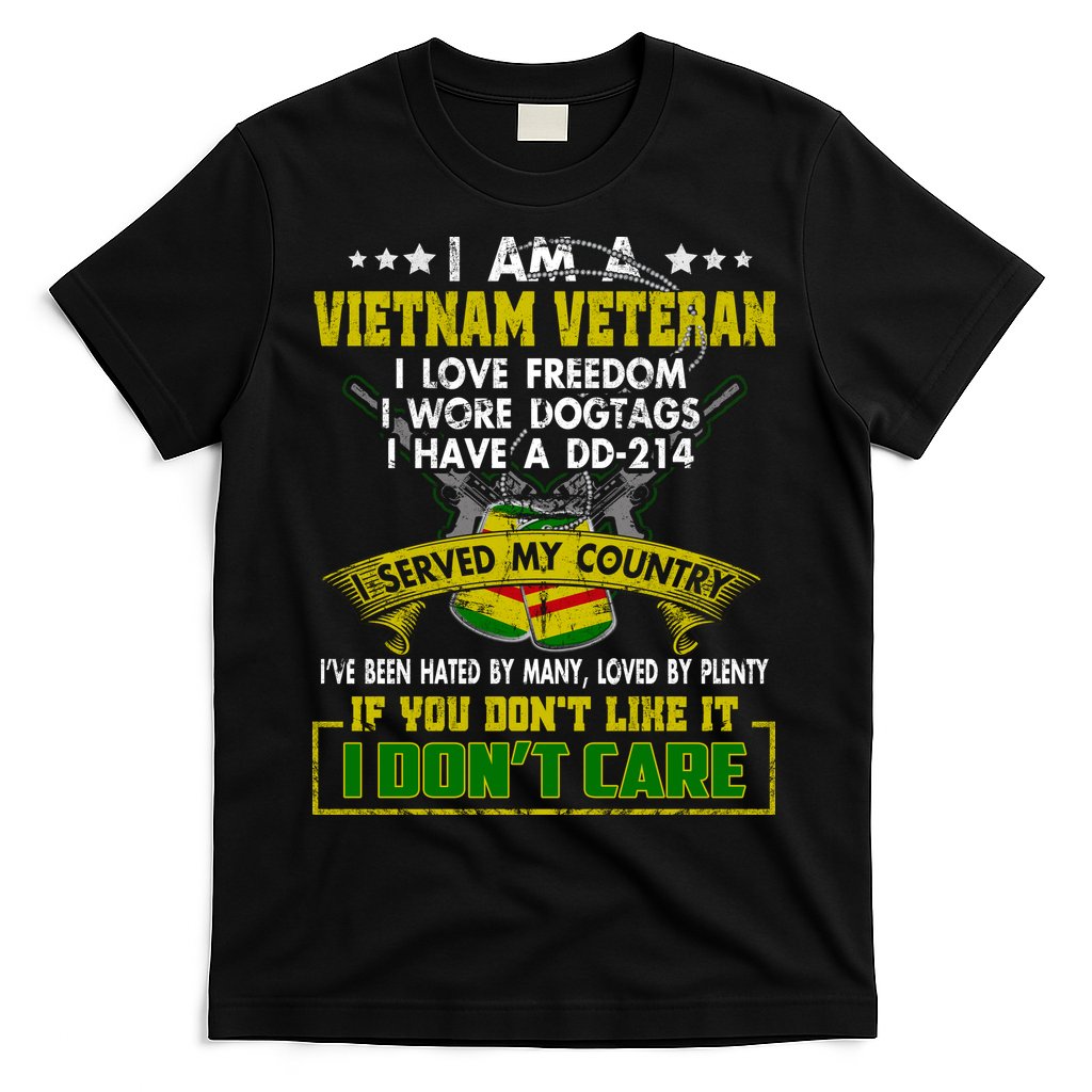 I Am A Vietnam Veteran I Served My Country T-Shirt