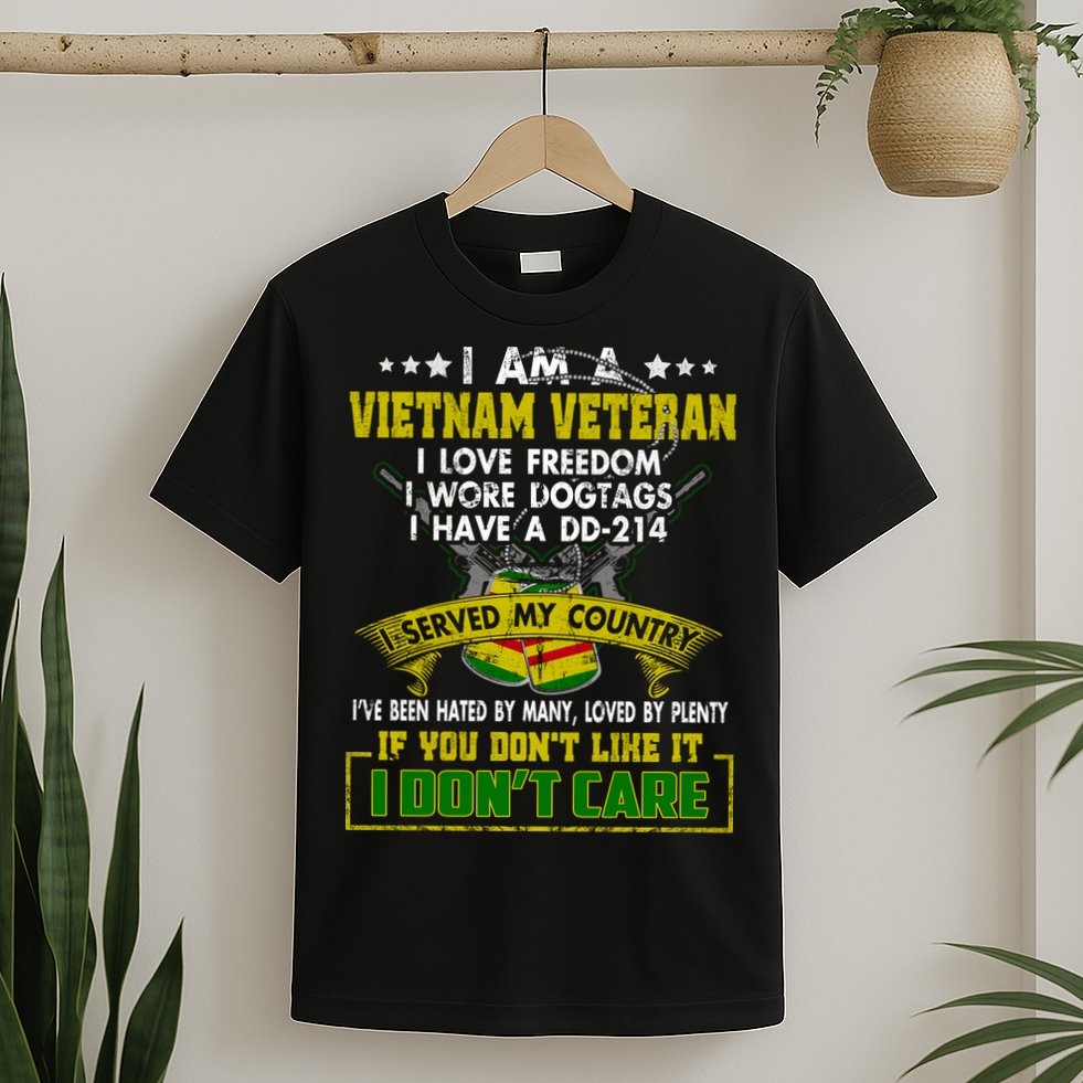 I Am A Vietnam Veteran I Served My Country T-Shirt