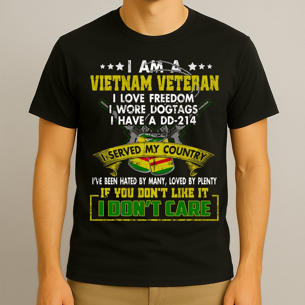 I Am A Vietnam Veteran I Served My Country T-Shirt