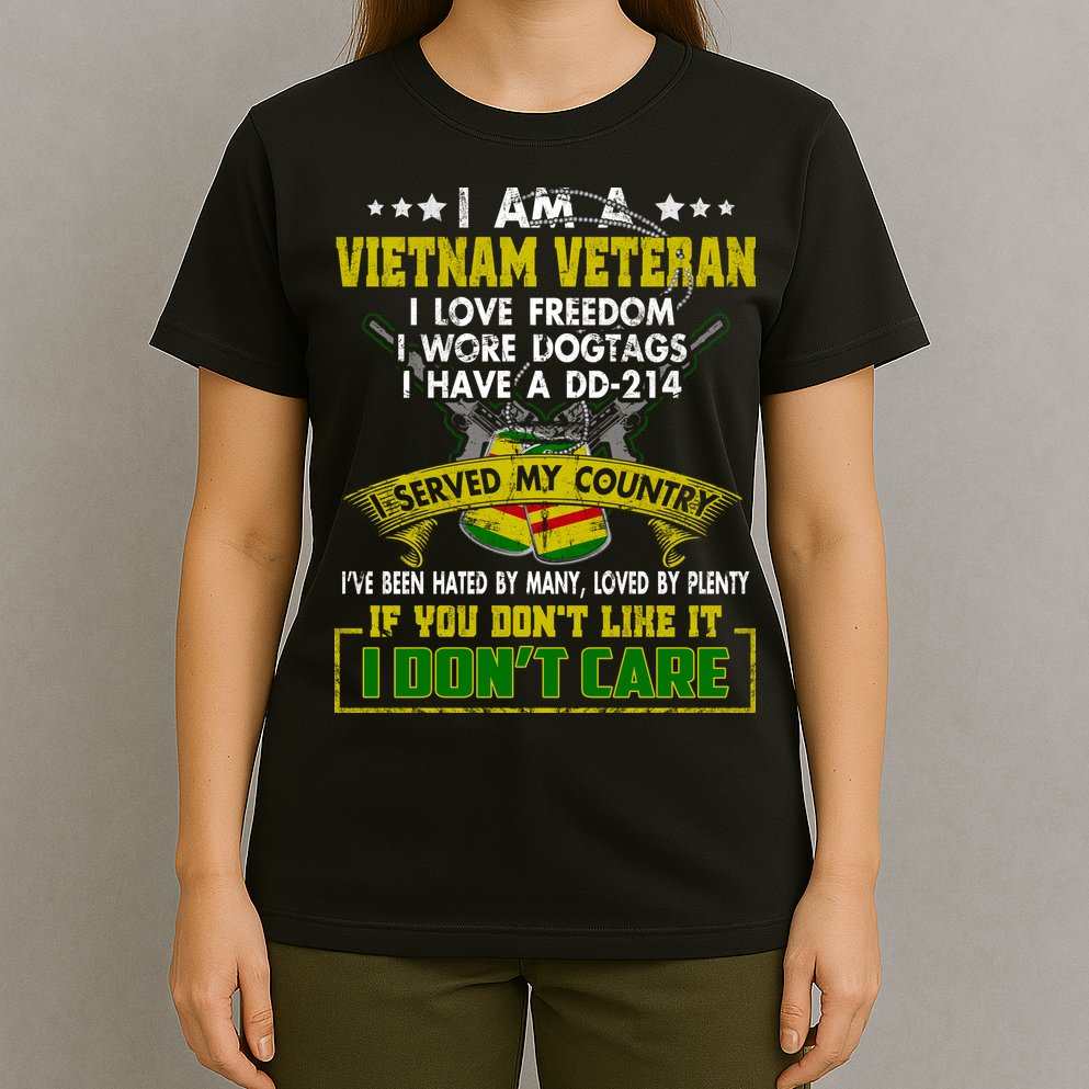 I Am A Vietnam Veteran I Served My Country T-Shirt